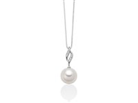 Collana Miluna Donna COLLIER DI PERLE in Oro bianco Diamante PCL5380